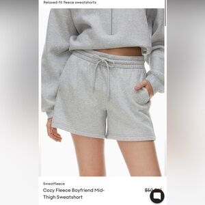 TNA Cozy Fleece Sweatshorts